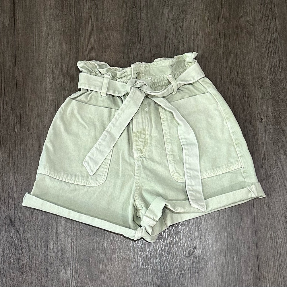 Zara Paper Bag Shorts